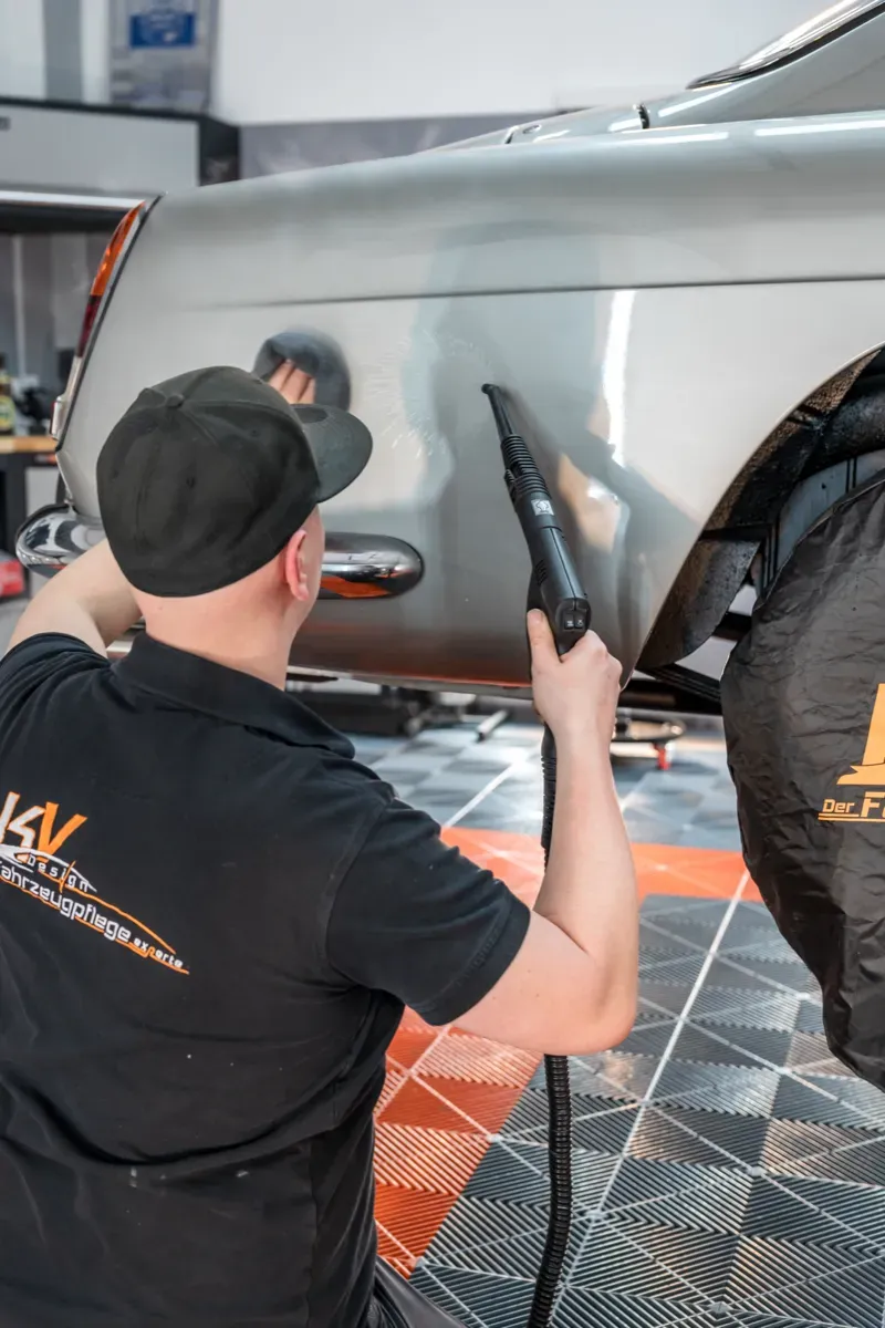 Außenaufbereitung mit Trockeneis — schonende Reinigung