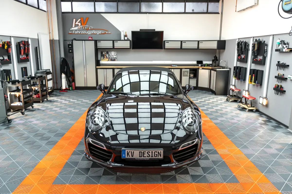 Keramikversiegelung Porsche bei KV Design