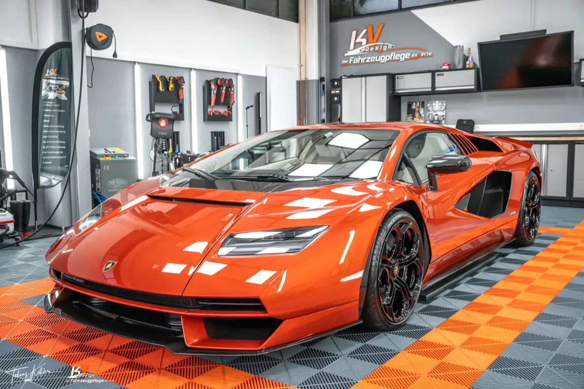 Lamborghini Fahrzeugpflege