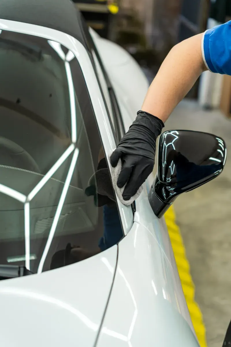 Keramikversiegelung auf Porsche — KV Design Frickenhausen